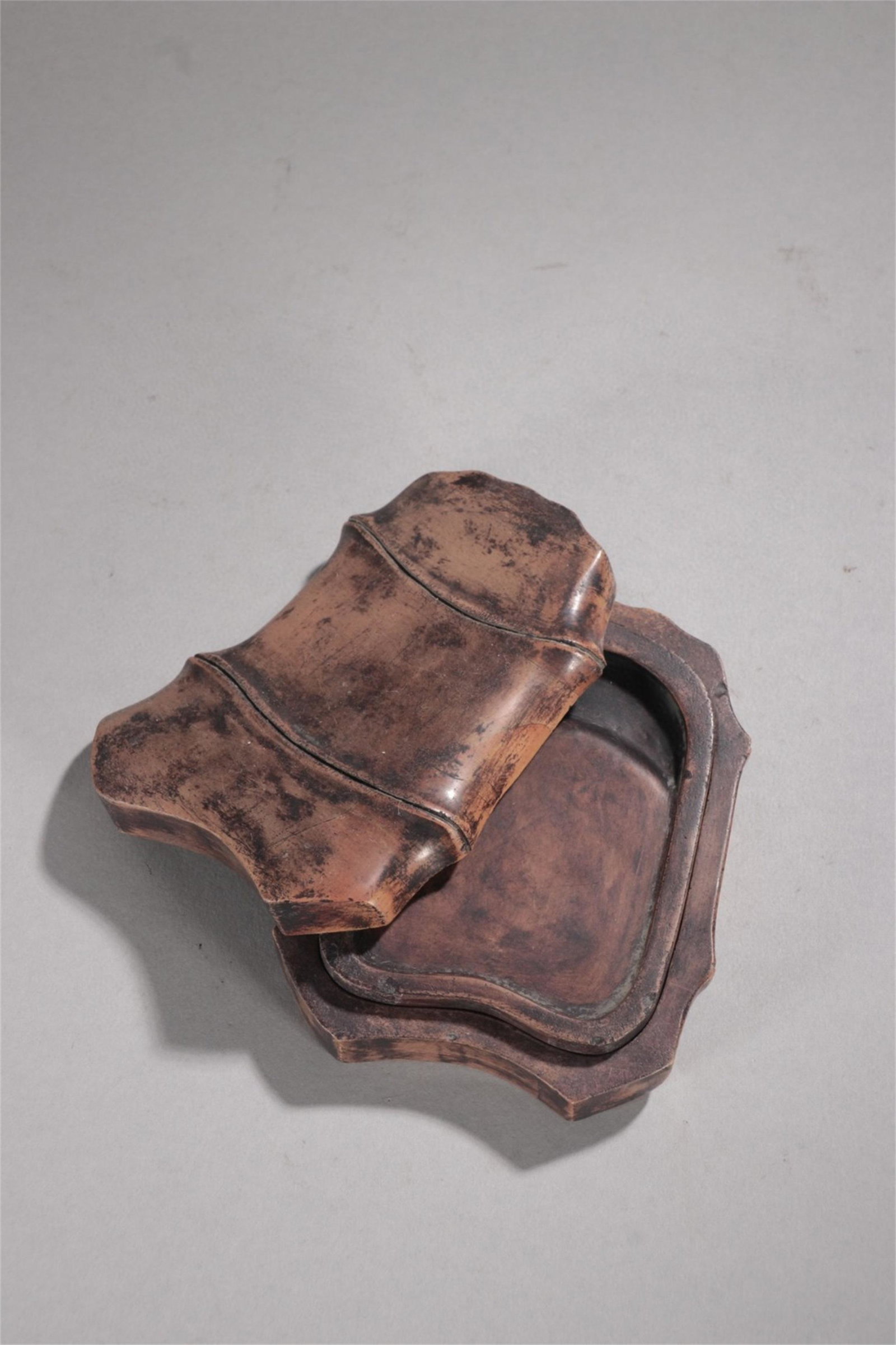 A Chinese Songhua Inkstone with Bamboo Pattern (1 of 9)