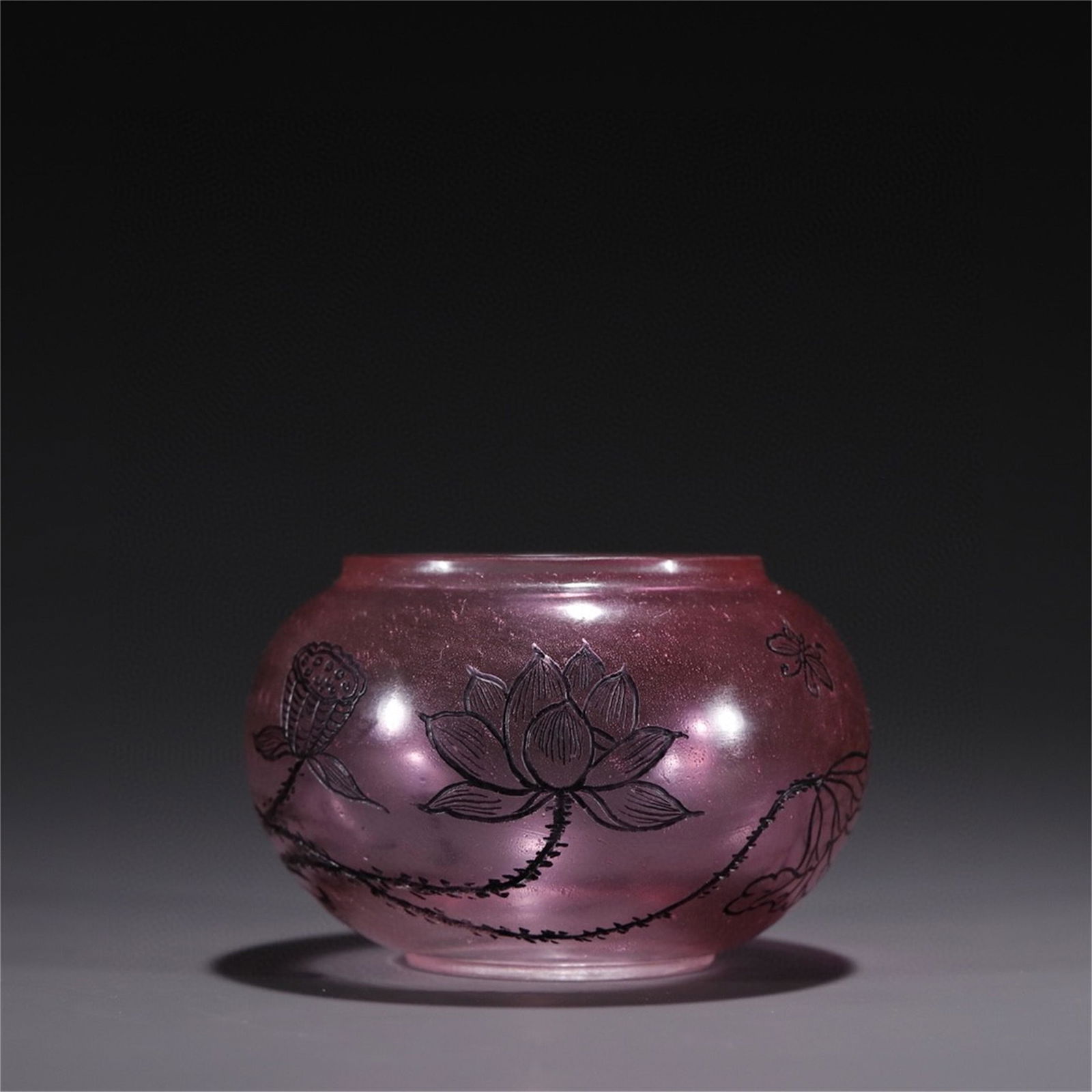 A Chinese Colored Glaze Flower Water Pot (1 of 9)