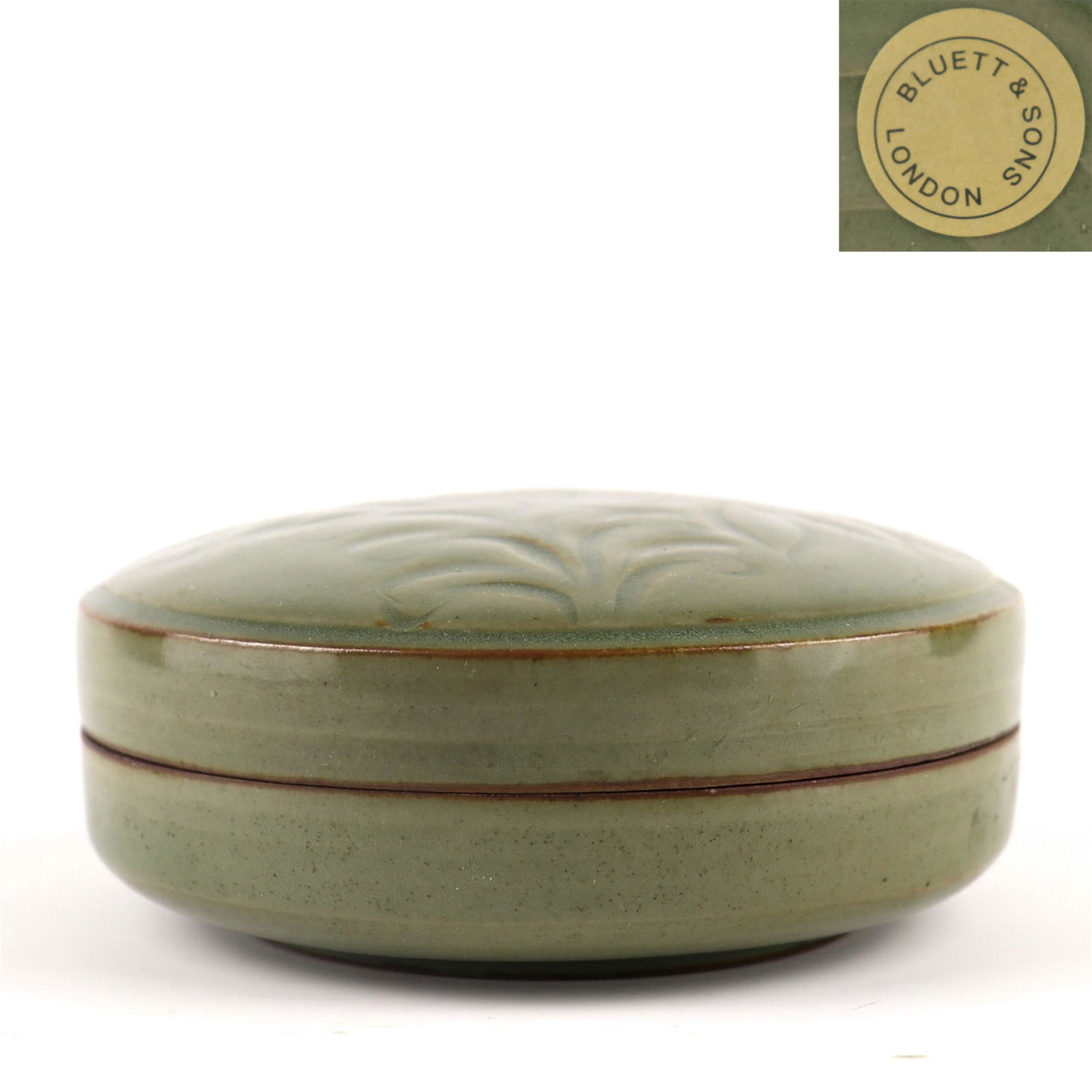 A Chinese Yue Kiln Porcelain Lidded Container (1 of 6)