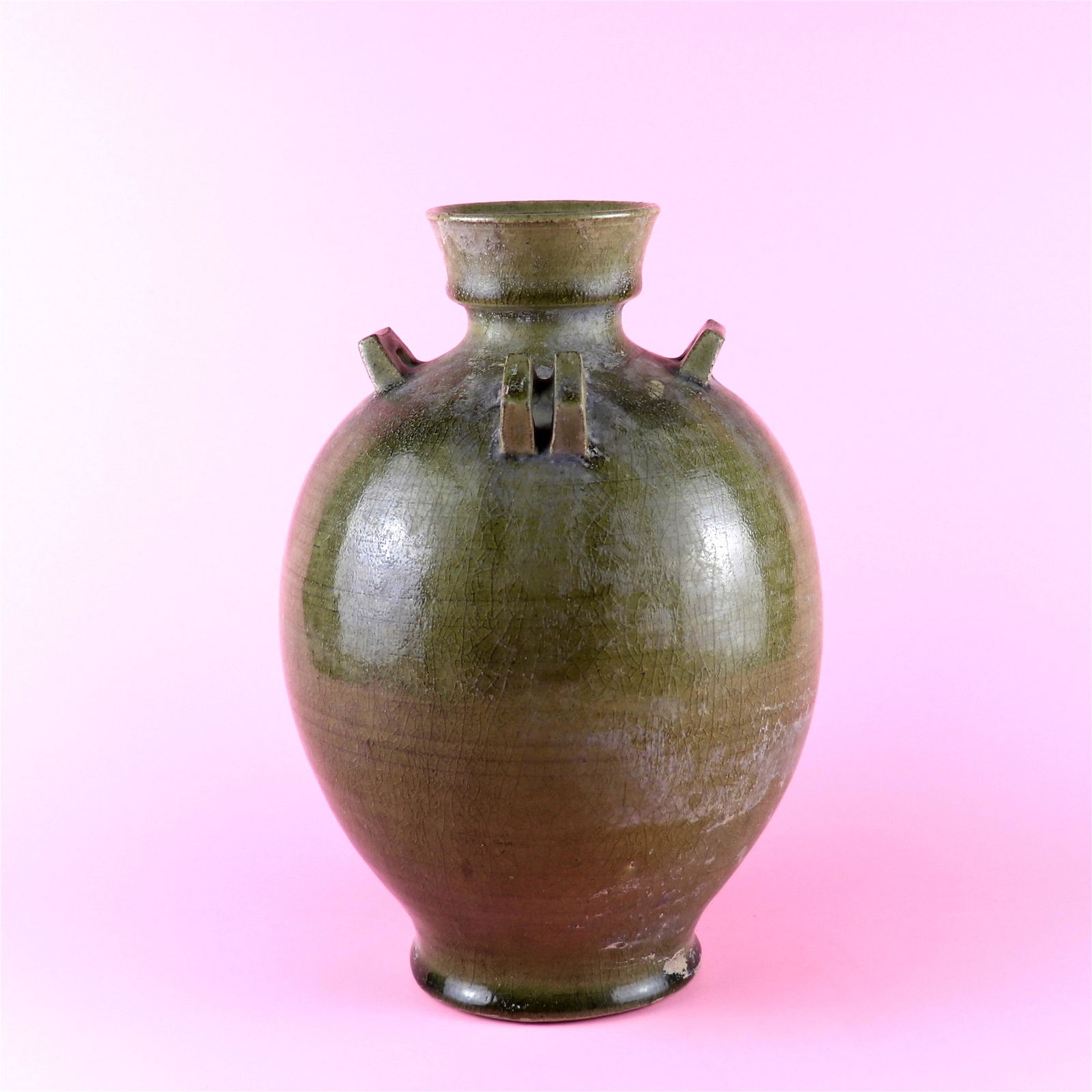 A Chinese Celadon Glazed Porcelain Vase (1 of 8)