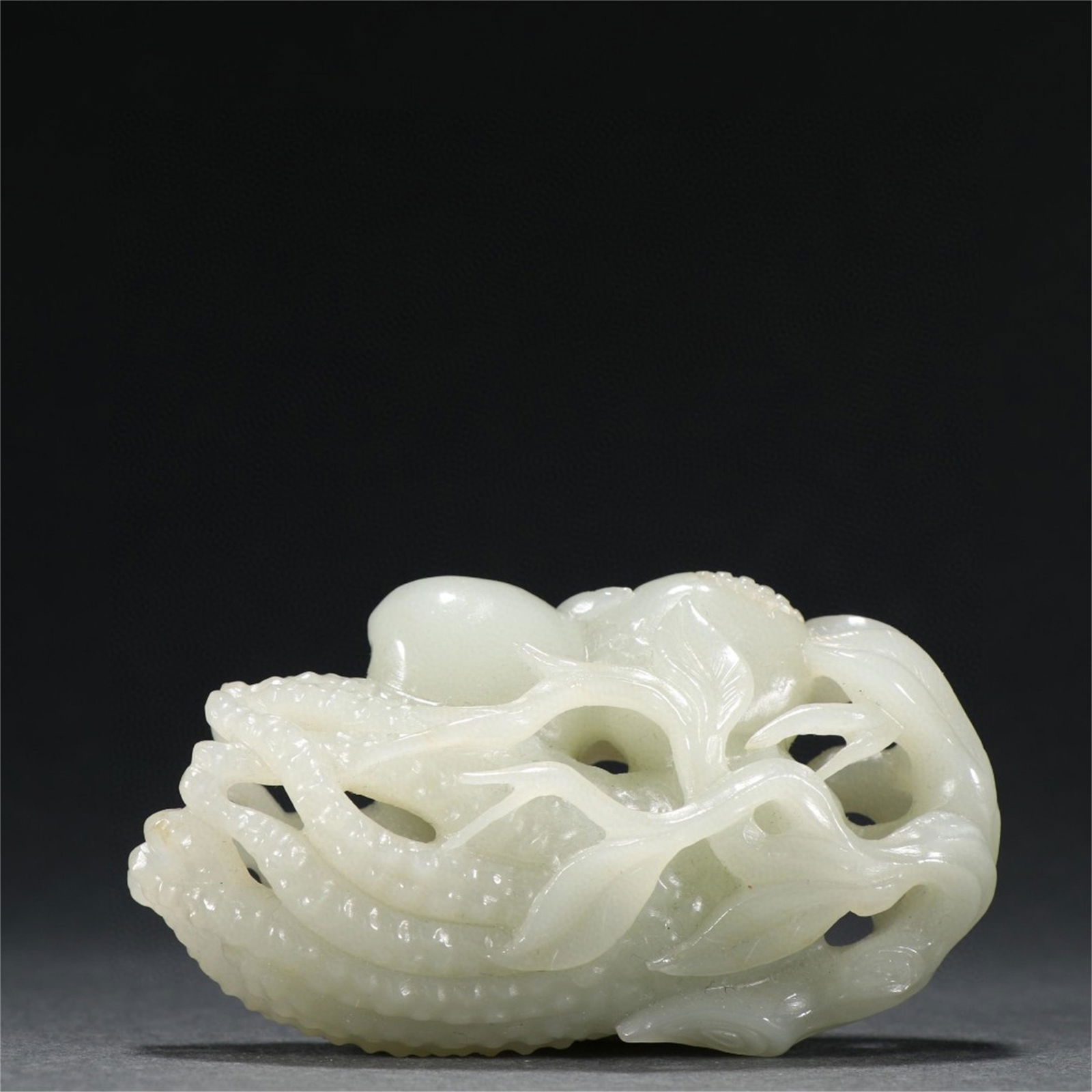 A Chinese Carved Jade Buddha Hand (1 of 9)