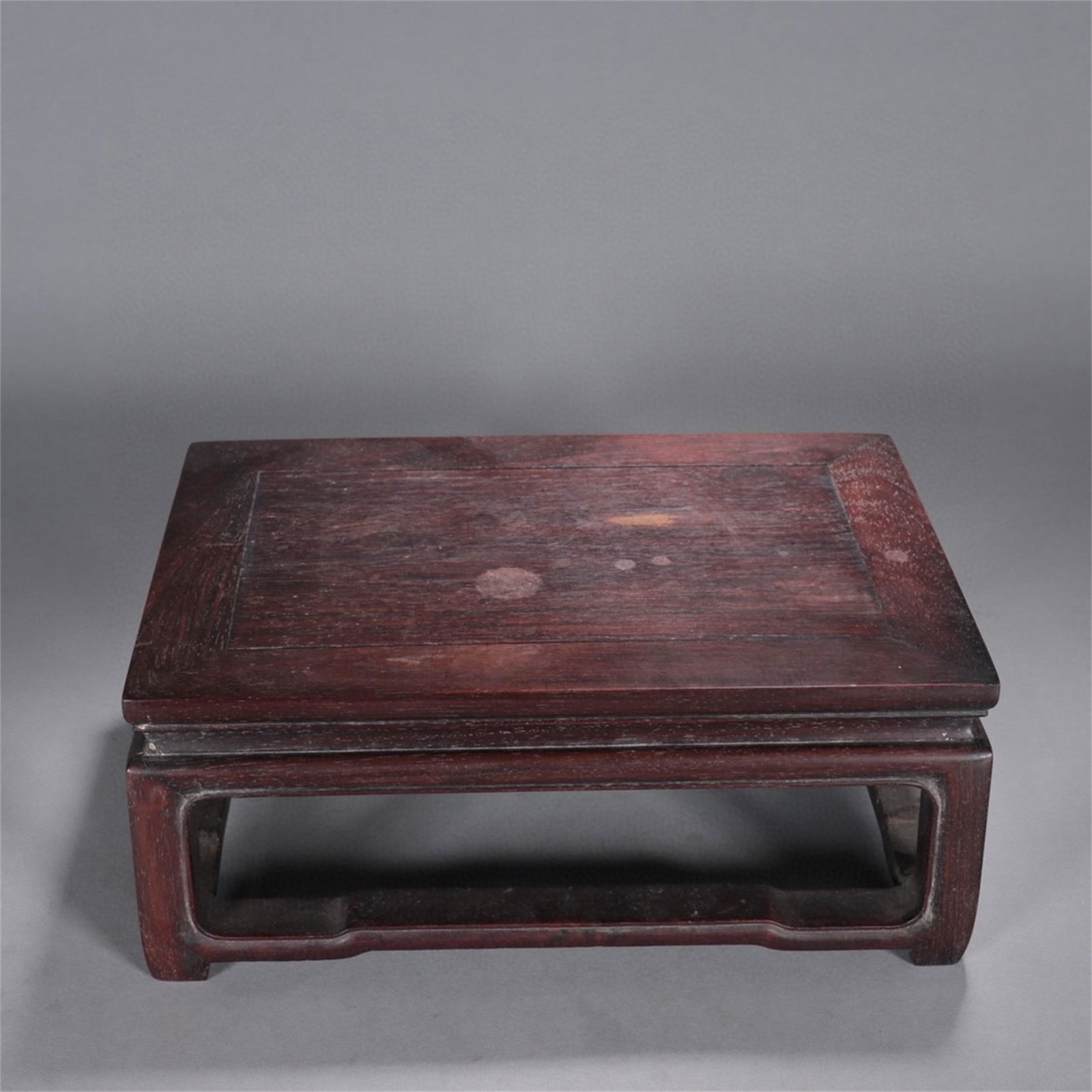 A Chinese Zitan Wood Pedestal (1 of 9)