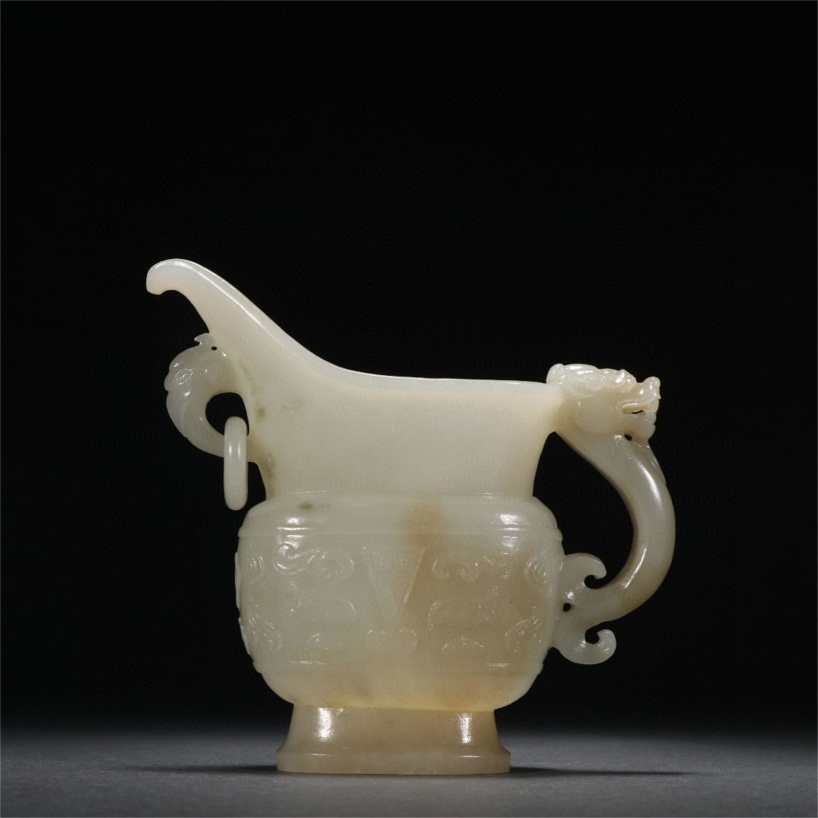 A Chinese Carved Jade Jar (1 of 9)
