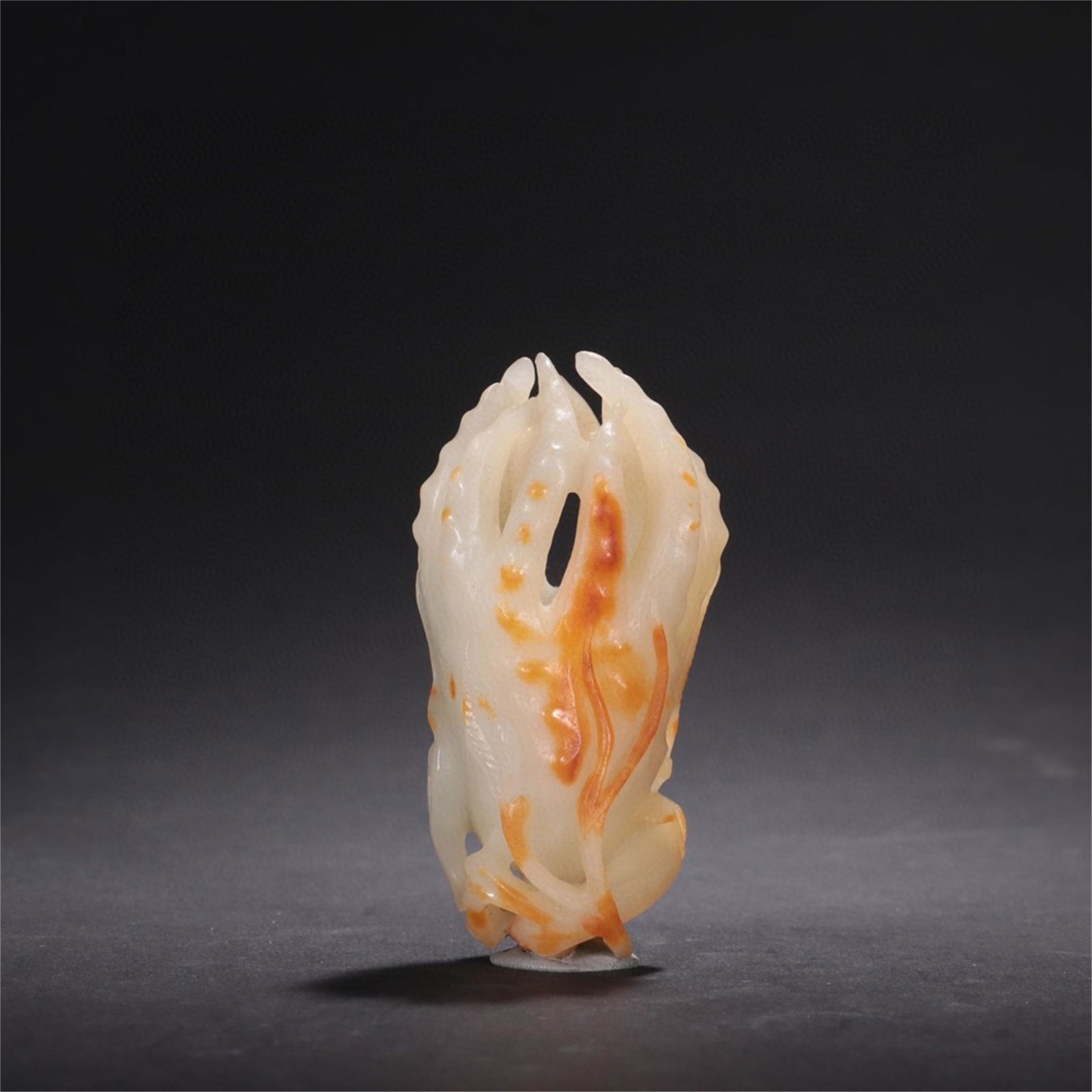 A Chinese Carved Jade Buddha Hand Decoration (1 of 9)