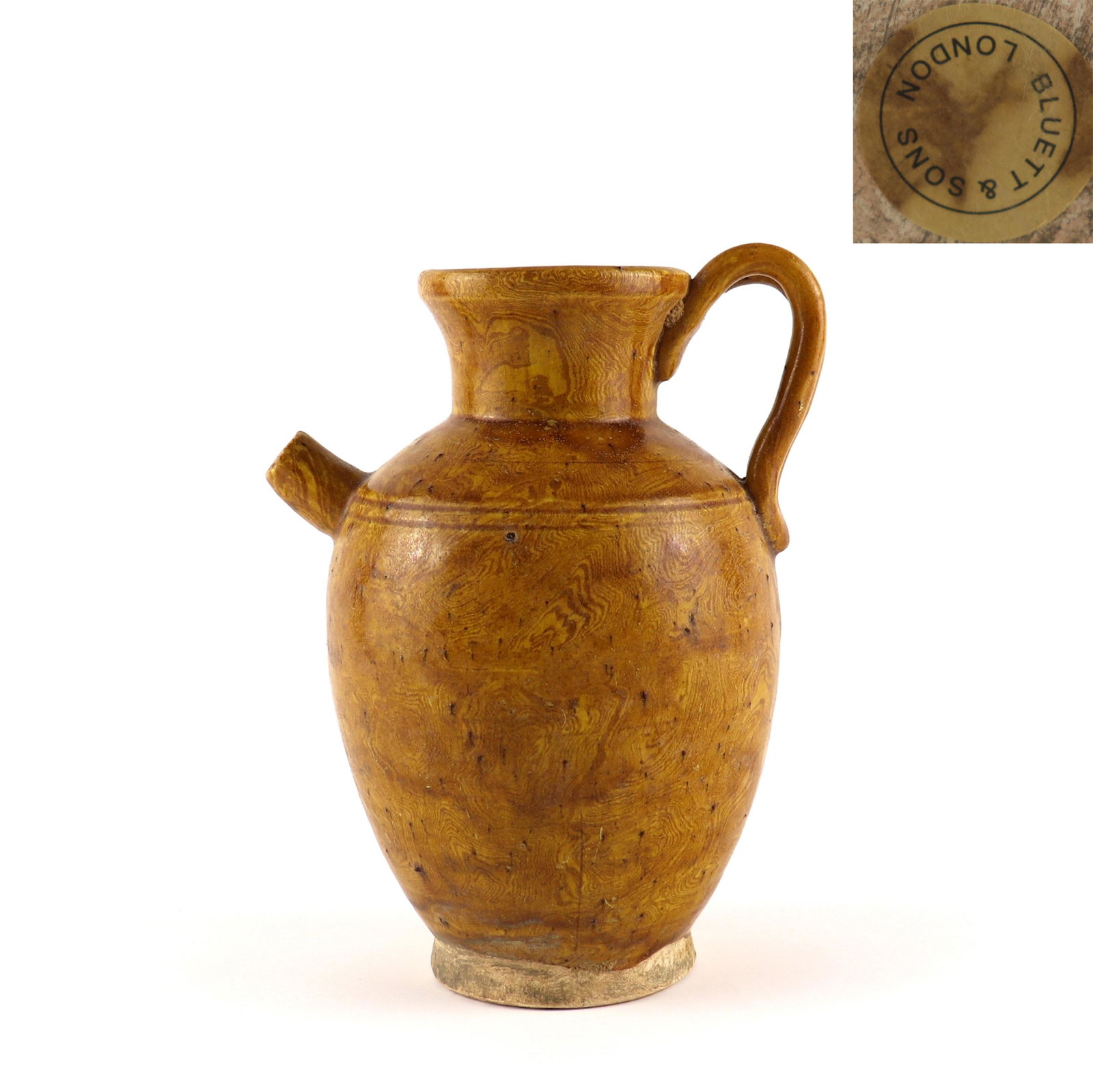 A Chinese Yellow Glazed Porcelain Jar (1 of 8)