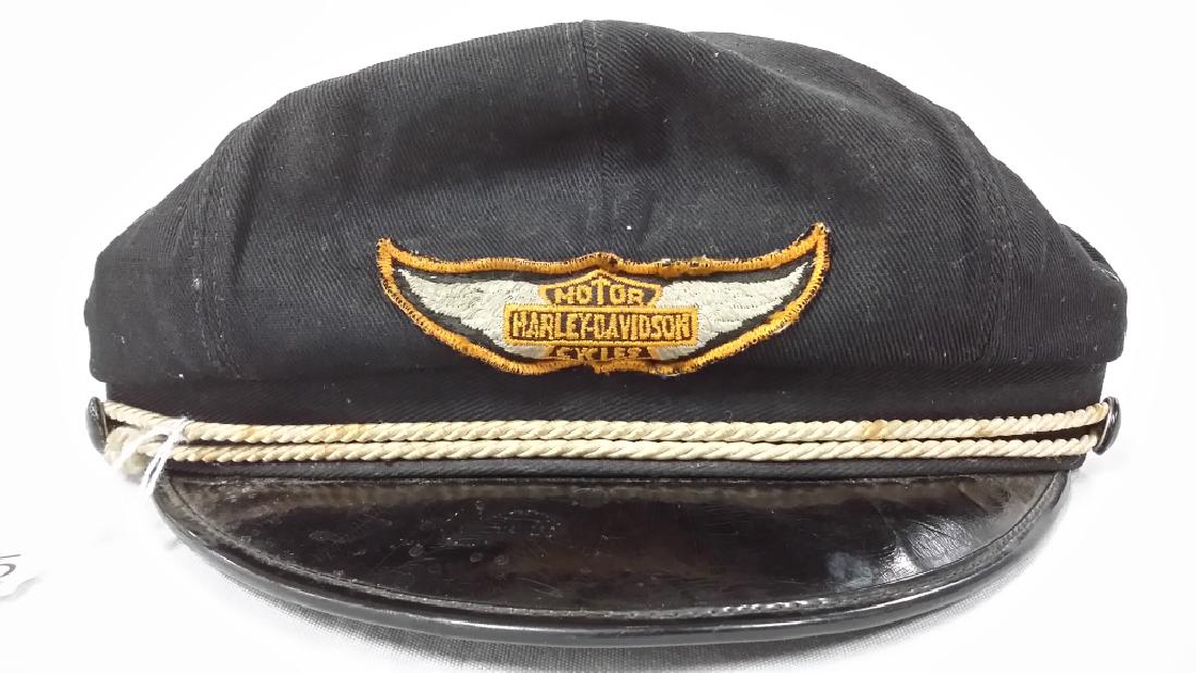 Vintage Harley Davidson riding cap- size 7 (1 of 6)