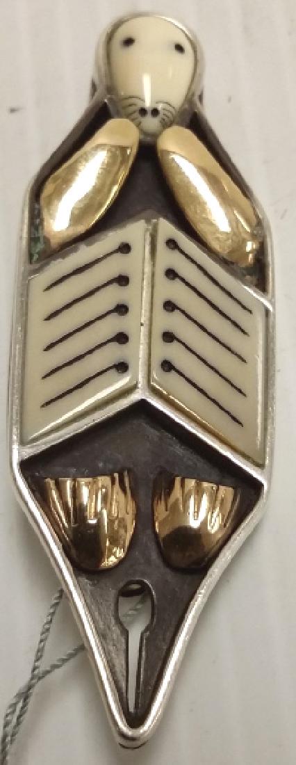 Signed Denise Wallace sterling silver Limited Edition (1 of 4)