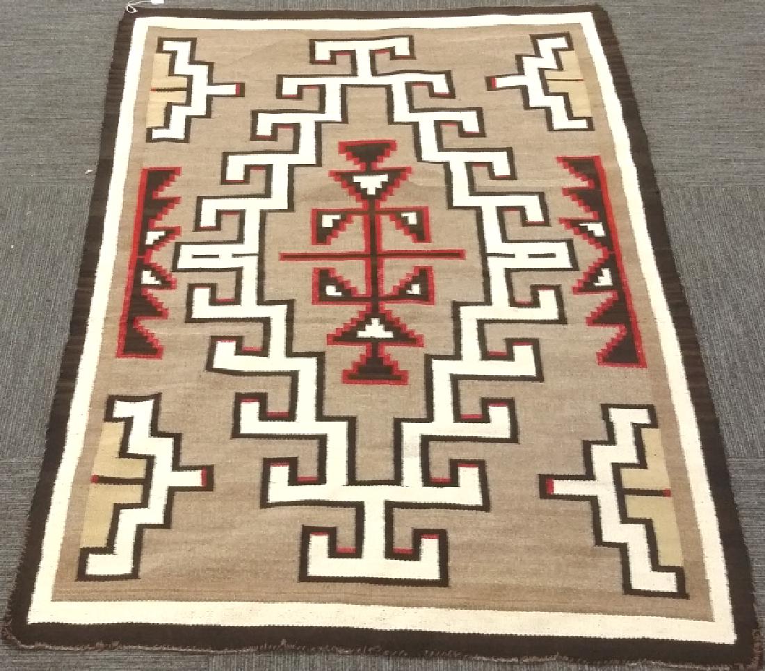 Vintage Navajo rug- 42" x 60" (1 of 7)