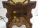 Antique mission oak table lamp- approx. 23" tall x 17" - 8