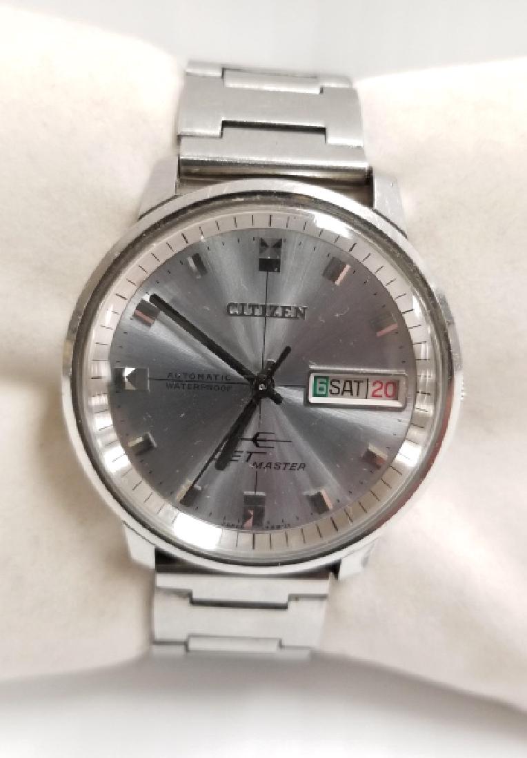 Vintage Citizen automatic Jet Master date watch (1 of 6)