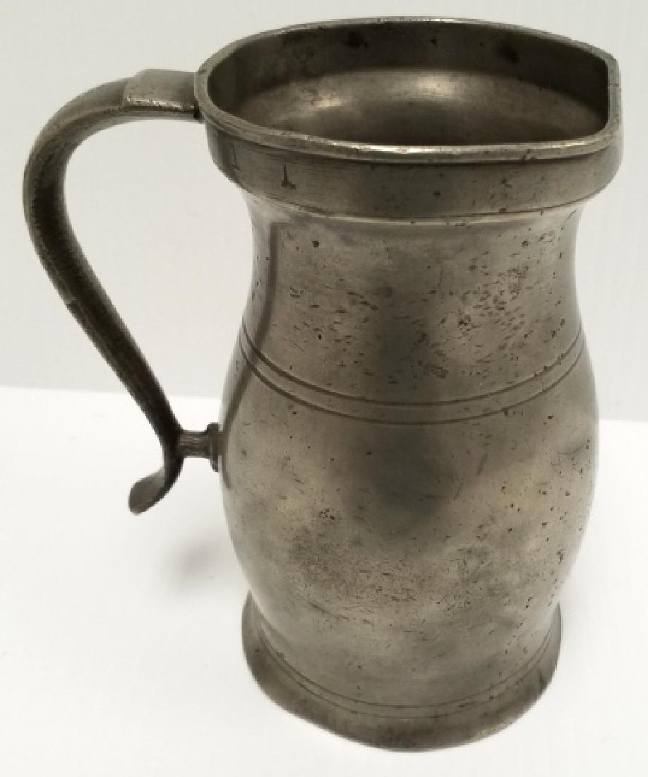 Signed Boardman & Hart N-Yor 5 1/4" early pewter (1 of 4)