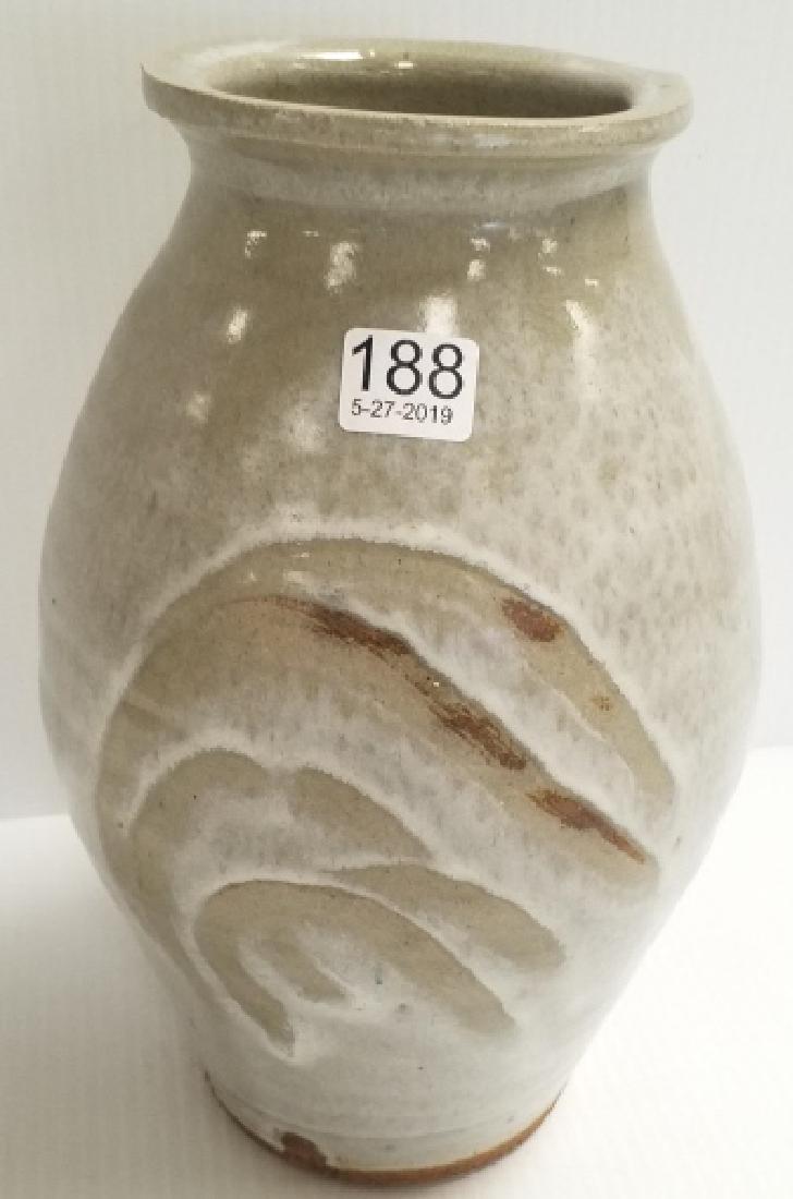 Large 11" marked W (Wayne Barnum) vase purchased at (1 of 7)
