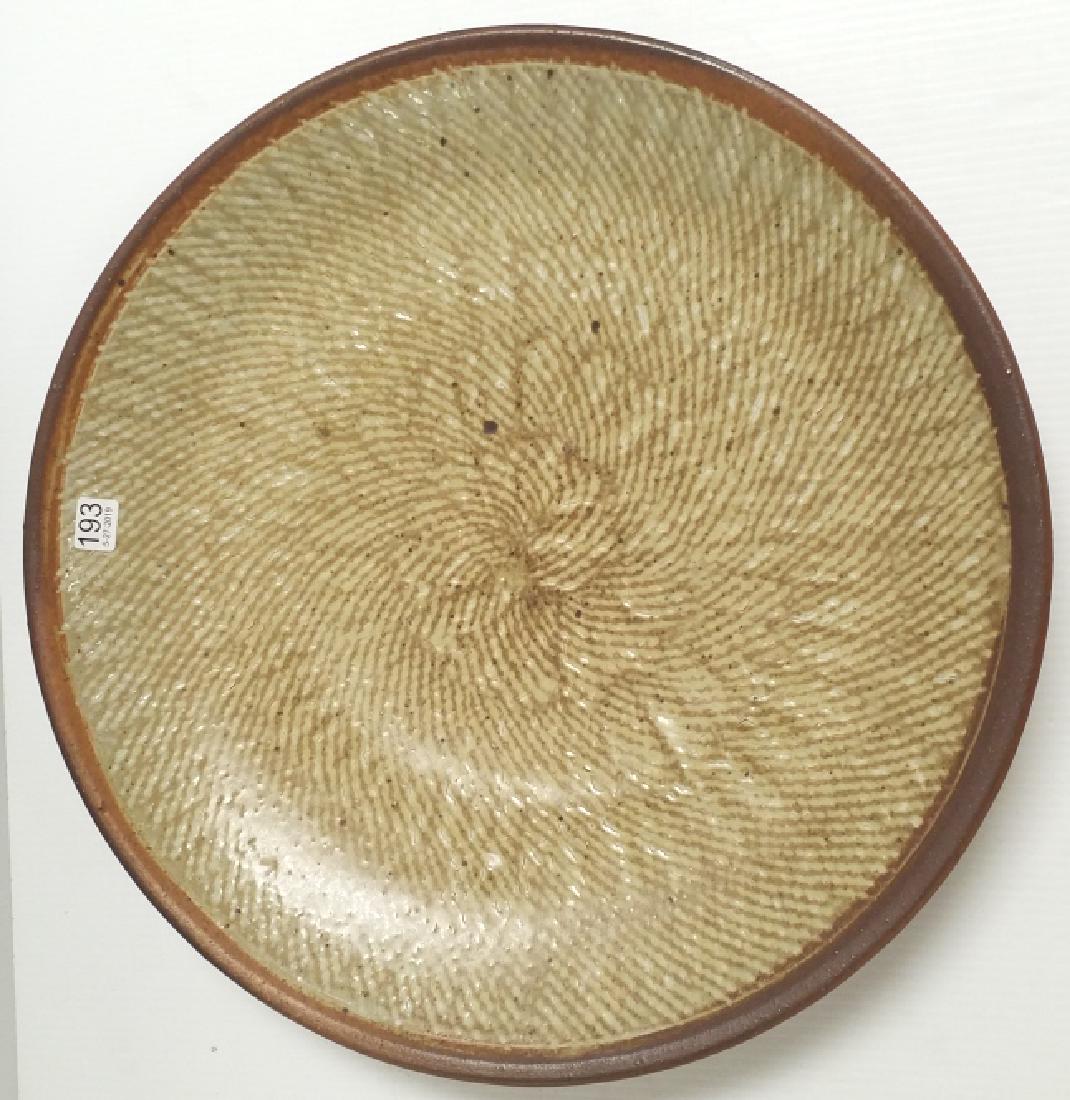 Mark Skudlarek large platter/ charger 18 1/2" dia. x 3" (1 of 6)