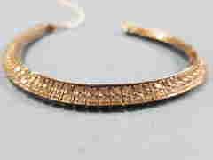 Ladies 14k white gold & diamond tennis bracelet; 126 (1 of 6)