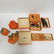Group of vintage paper seals, decorations, etc. - 7