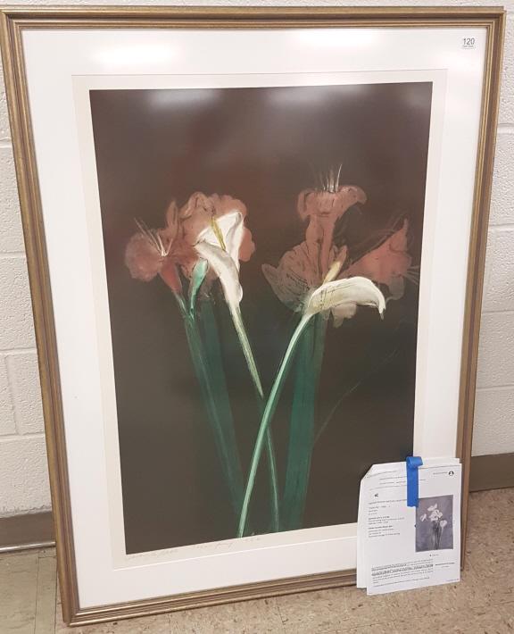 Michael Burton Mazor monotype "Calla Lily" 1982- 34 (1 of 6)