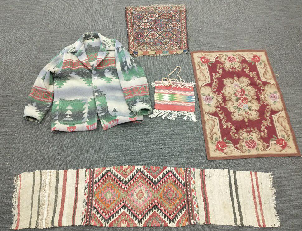 Polo Native American style blanket jacket size M(worn) (1 of 13)