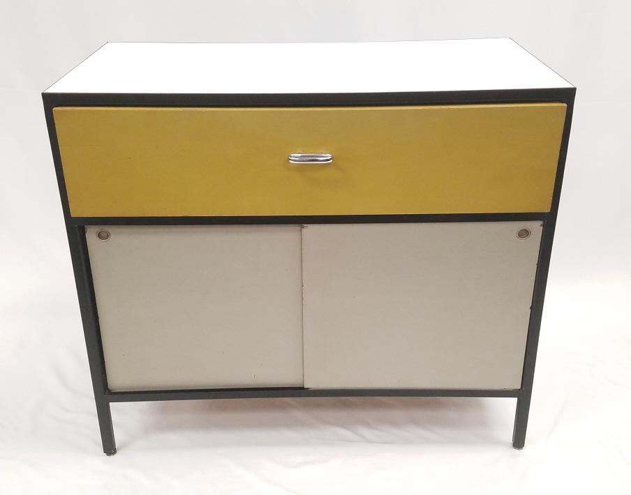 George Nelson for Herman Miller steel frame cabinet (1 of 11)