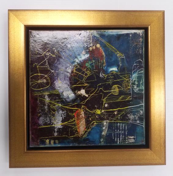 Dominic Besner original oil painting "Cabarat de (1 of 9)