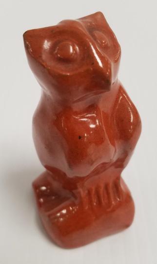 U.N.D. (University of North Dakota) pottery owl - 3 (1 of 5)