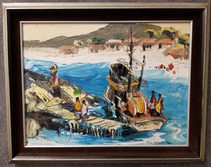 Paul Blaine Henrie signed framed oil on canvas - 23 (1 of 7)