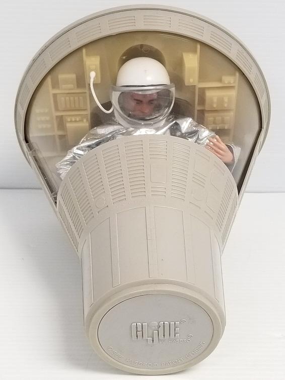 Vintage GI Joe figure in space capsule (1 of 9)