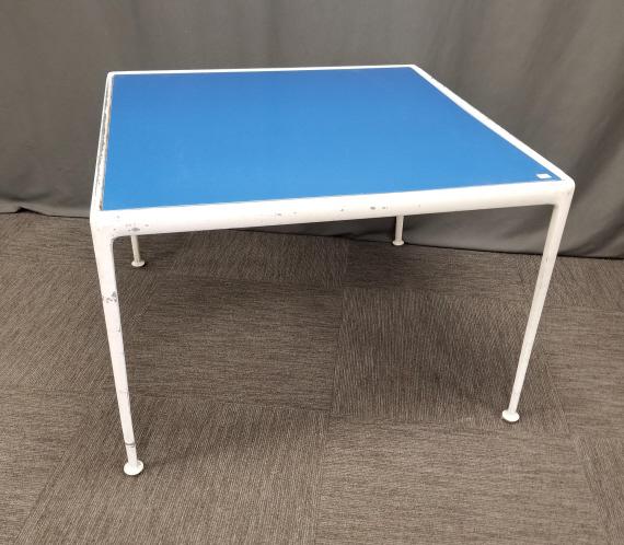 Knoll International Richard Schultz enamel top game table(as seen - wear to paint, minor surface (1 of 13)
