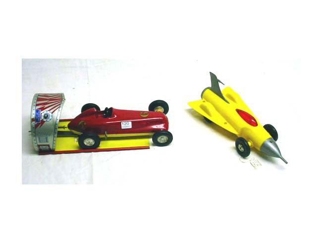 Ideal rocket car & race car…lot