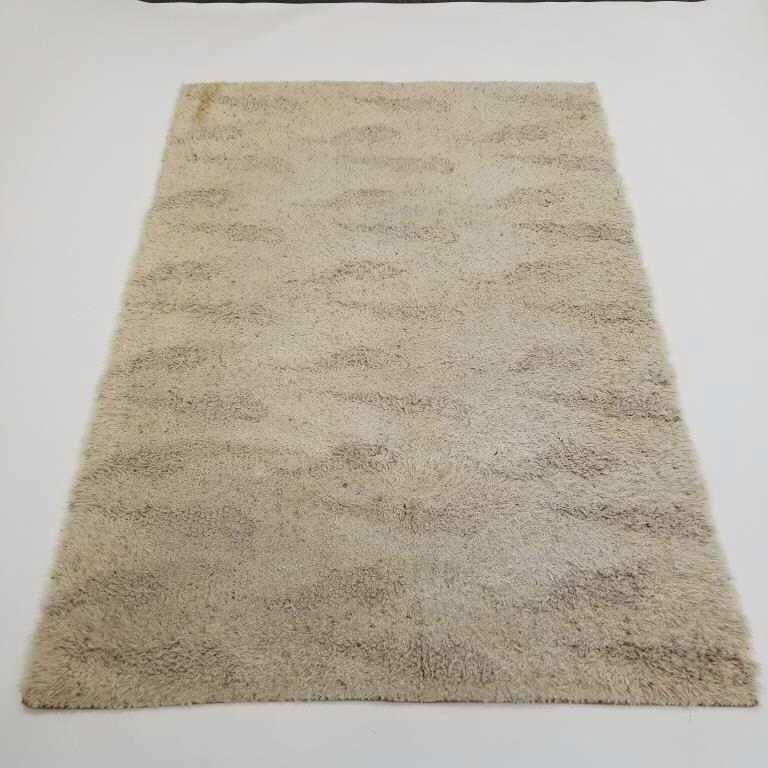 3 Ege - Denmark - Top of the Line - wool shag rugs (as seen) - approx. 56" x 79" each: 3 Ege - Denmark - Top of the Line - wool shag rugs (as seen) - approx. 56" x 79" each