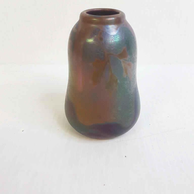 Weller Sicard pottery cabinet vase - 4 1/2" high (1 of 7)