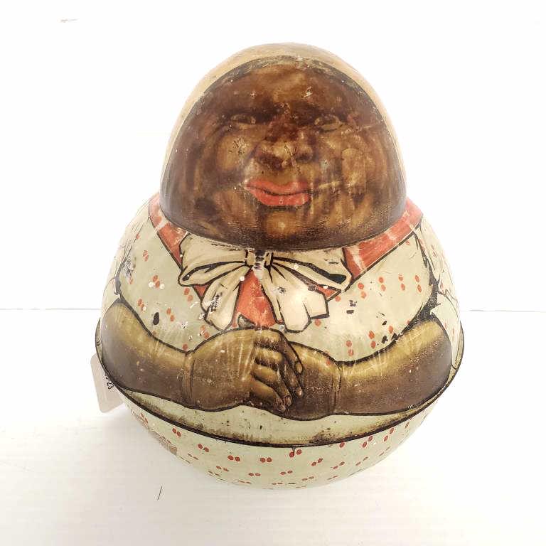 Roly Poly Mayo's Cut "Brownie" tobacco advertising tin (1 of 8)