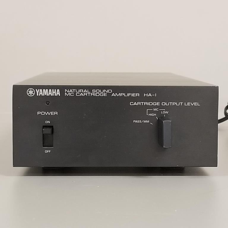 Yamaha HA-a MC step-up transformer, MC high & low, MM bypass- 100V, 50/60 hz w/ original box (1 of 9)