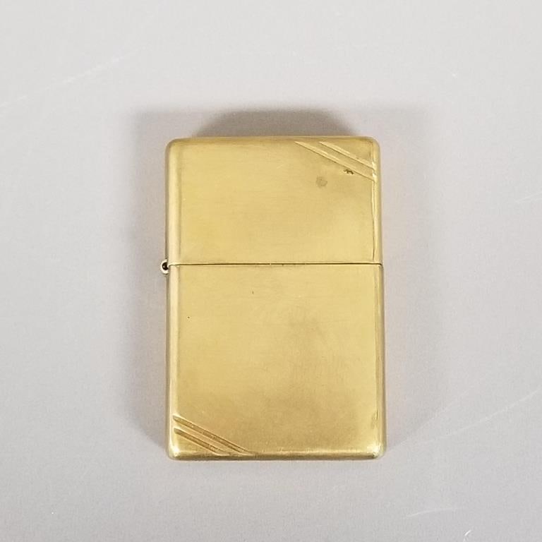 Zippo lighter movie prop from "Tree of Life" with Brad Pitt with Certificate of Authenticity from: Zippo lighter movie prop from "Tree of Life" with Brad Pitt with Certificate of Authenticity from Luther Auctions