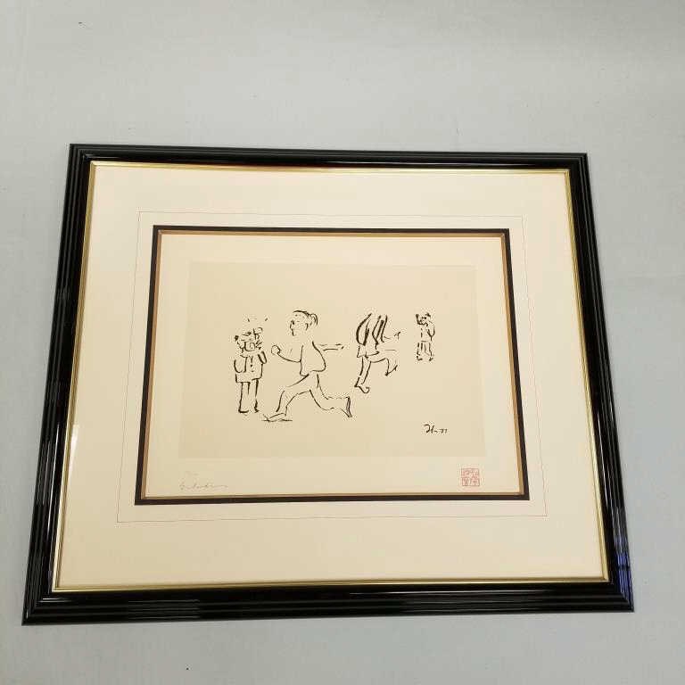 Signed Yoko Ono John Lennon Limited Edition Print