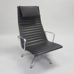 Herman Miller (?) aluminum group armchair-unsigned