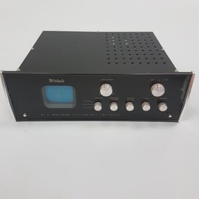 McIntosh MI-3 maximum performance indicator (as seen - faceplate cracked - powers up, but untested)