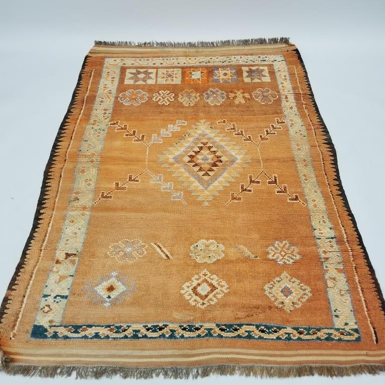 Vintage Moroccan rug approx. - 54" x 84": Vintage Moroccan rug approx. - 54" x 84"