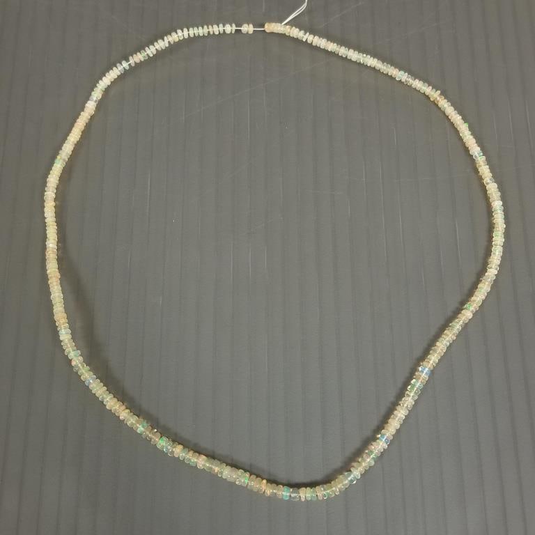 Strand Ethiopian opal beads - approx. 2.5 to 3.5mm beads - 18"L (1 of 6)