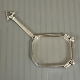 Antique sterling silver lorgnette glasses