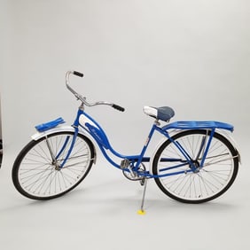 Vintage Schwinn "Flyer Star" girls single speed bicycle - 40" H 69"W 15"D (as seen)