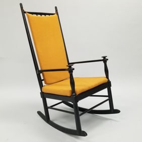 Karl Axel Adolfsson for Gelma Isabella rocking chair 45 3/4"H 21 1/2"W 24"D