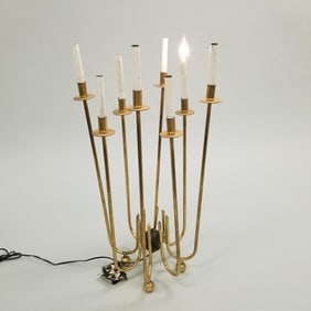 Majestic 8 light Mid Century lamp- 31"H 12"W