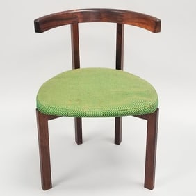Inger Klingenberg for France & Sons rosewood "T" chair with finger joint joinery- 27 3/4"H 20"W