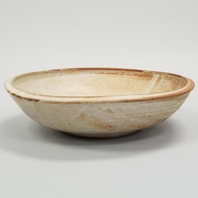 Warren Mackenzie large bowl not stamped- 4 1/2"H 17"D