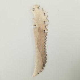 Mack Tussinger Oklahoma type eccentric stone point 10 1/2"L