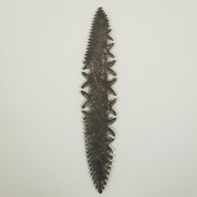 Mack Tussinger Oklahoma type eccentric stone point 10 1/4"L