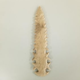 Mack Tussinger Oklahoma type eccentric stone point 10"L