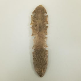 Mack Tussinger Oklahoma type stone point- 7 1/4"L