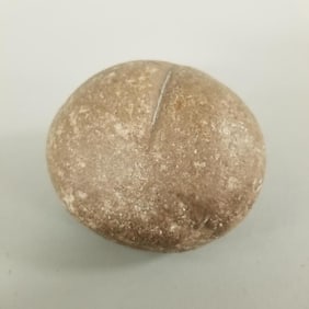 Native American loaf-stone ?- 3 1/2" x 3"
