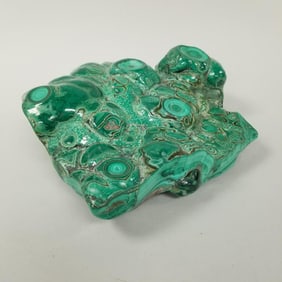 Massive 25.5 lb malachite specimen- 11" x 11" x 4"